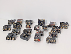 Lot of 20 Assorted Relays, Omron, Toshiba, Telemecanique, Yaskawa, Fuji, More