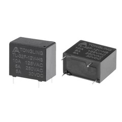 5PCS, TL-32F-12V-HS DC 12V Coil SPST 4 Pin PCB Electromagnetic Power Relay