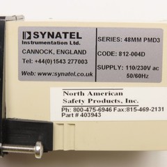 Synatel 48MM PMD3 Modulight 110/230V Adjustable Sensor Relay