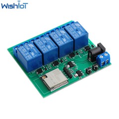 4 Channel Remote Switch Wifi Bluetooth Relay Module Built in ESP32S For Android