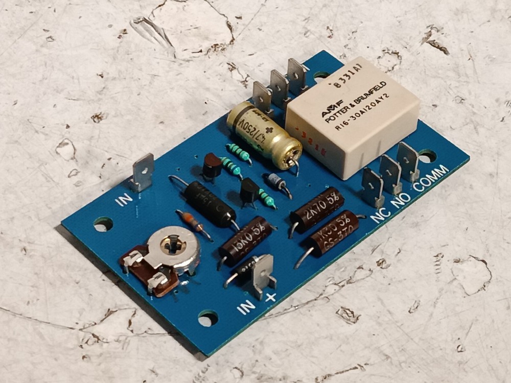 Possibly a Relay Control Circuit Board w/ Potter & Brumfield R16-30A120AY2 Relay