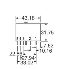 Relay, 70-OAC24, Grayhill, AC Output Module 3.5A 24 ~ 140VAC Output, Coil:24VDC