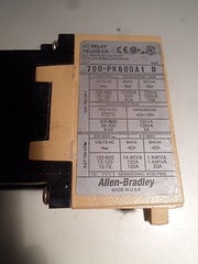 Allen Bradley 700 PK800A1 Series B Direct Drive Master Control 12 Poles