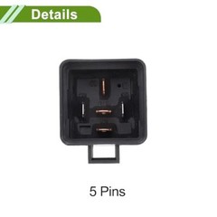 5 Pins 12V 80A Auto Relay Multi Purpose Waterproof Car Relay 2 Pcs