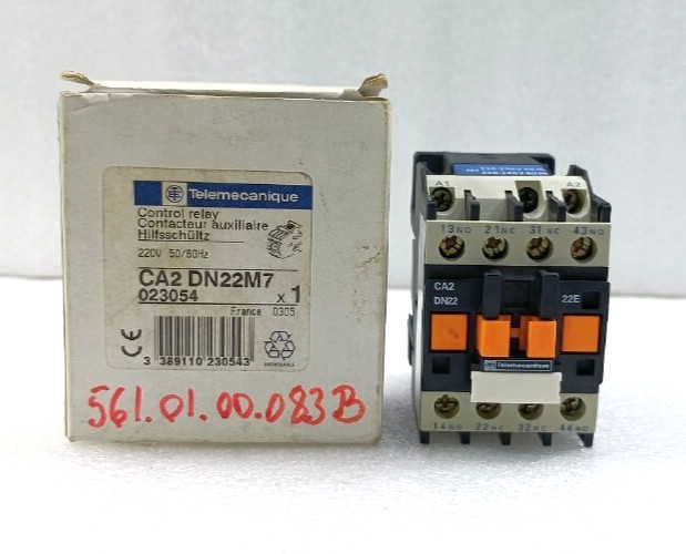Telemecanique CA2DN22M7 Control Relay 220-230V 50Hz 220-240V 60Hz New Fast Ship
