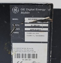 Multilin MIF II Digital Feeder Relay MIFIIPI55E10HICO