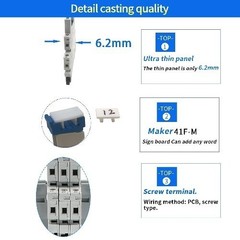 Electromagnetic Relay 60V DC AC SPDT Converting 110V Through Socket 6A LED