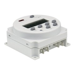 DC 12V Digital LCD Programmable Timer For Relay Switch 16A 1Min-168H Range
