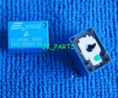 10PCS ORIGINAL SRS-05VDC-SL 05VDC SONGLE Relay 6Pins