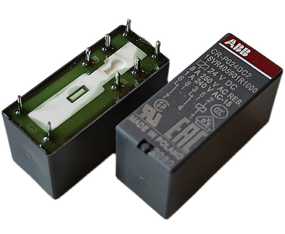 1PC ABB CR-P024DC2 Power Relay 24VDC 8A 250VAC 8 Pins