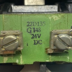 GENERAL ELECTRIC GE 2811A213L MACHINE TOOL RELAY 24VDC 600V 10AMP MADE IN USA 🔔