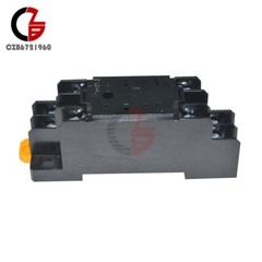 PYF08A Base Copper Relay Socket DC 12V 24V for 8Pin Relay H3Y-2 MY2NJ HH52P ST6P