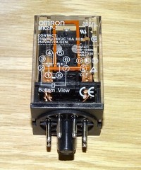 NEW Omron MK2P-I Relay MK2PI, 10 Amp contacts, 12 V DC Coil, DPDT
