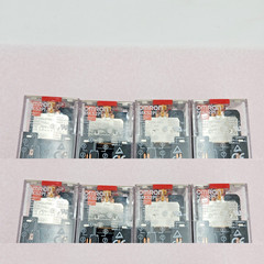Lot of 8 Omron MKS2PI General Purpose Relays 8-Pin Octal Base AC120V Power Spare