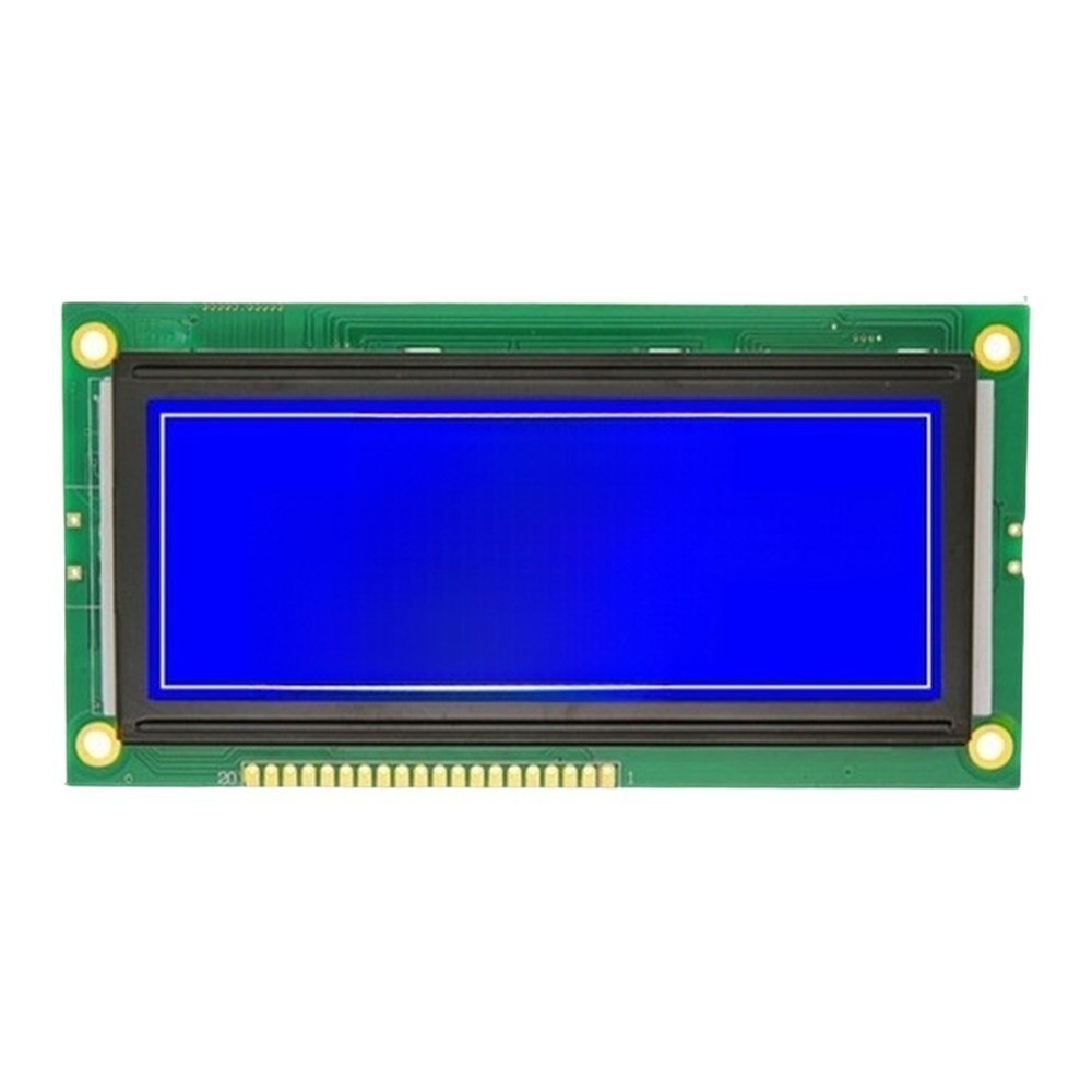 192×64 Graphic LCD Panel 19264A Blue Screen for Instrumentation and HMI