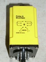 1 POTTER & BRUMFIELD CSL-38-40010 ADJ HYBRID DC VOLTAGE SENSOR RELAY 48V 10A USA