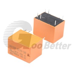 Miniature Power Relay HK4100F-DC3V 5V 9V 12V 24V-SHG 4100 Relays 250VAC 3A 6-Pin