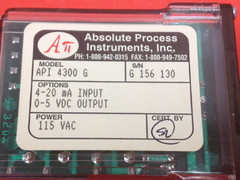 Absolute Process Instruments – Model #API-4300 G – NEW