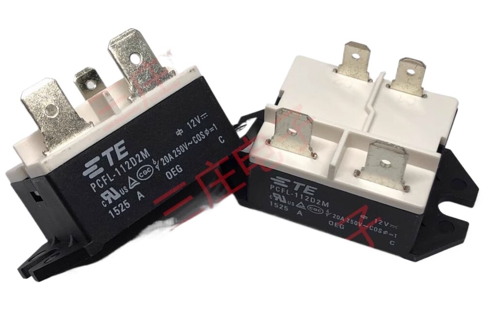5PC 4-pin relay PCFL-110D2M 10.5V; PCFL-112D2M 12V；20A 250V