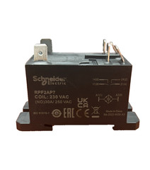 Schneider Electric RPF2AP7 Power Relay 230VAC 30A 2NO DIN Panel Mount OEM