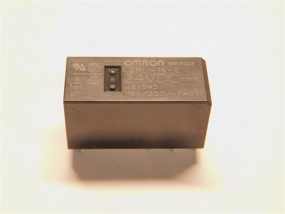 4 Omron G2RL-14-EDC24 PCB Sealed High Capacity Power Relays 24VDC 16A Contacts