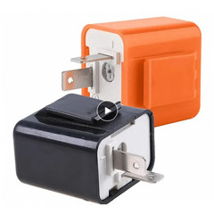 12V Speed Adjustable 2 Pin LED Electronic Flasher Relay for Motorcycle Turn Sign