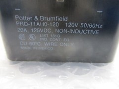 POTTER & BRUMFIELD PRD-11AH0-120 RELAY 120V NSNP
