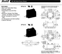 GRAYHILL – 70S2-04-B-12-S – Relay, Solid State Relay, SSR. Input: DC. SPST – New