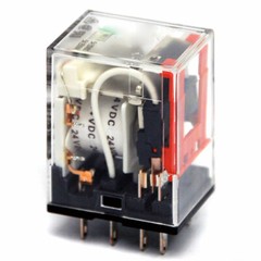 DC24V 5A 125/250VAC=MY2N-J MY2NJ MY2N DC 10Pcs 8pin for OMRON Relay MY2N-GS Coil