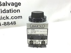 AGASTAT 7022AH Pneumatic Time Delay Timing Relay 4 .5-5 SECs