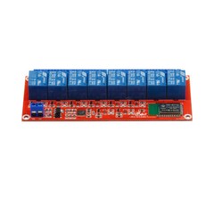 8 Channel Bluetooth Relay Module 5V /12V Bluetooth Mobile Phone Remote Control