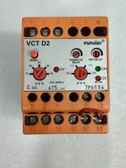MINILEC VCT D2 UNDER OVER VOLTAGE RELAY THERR PHASE 415VAC FAST SHIPPING