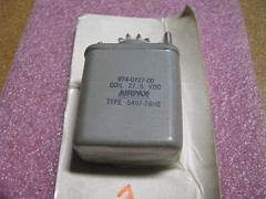 AIRPAX RELAY # 974-0727-00 NSN: 5945-00-084-3427 # 5497-78HS