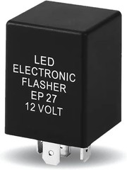Durable Waterproof LED Flasher Relay – 5 Pin EP27 Turn Signal Solution for Cars