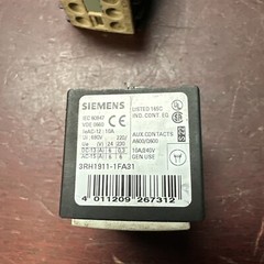Siemens 3rh 1911-1fa31 Relay. A360