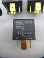 Lot of 5- CIT Relay A21CSQ12VDC1.6D Automotive Relay SPDT 40A 12V (Free Shipp)