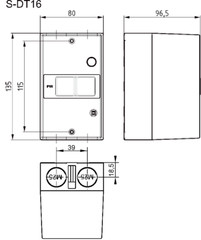STDT Motor protection switch S-DT 16