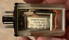 OHMITE RELAY-GPRTPX-233T-10A-115V-60CY-RES. COIL