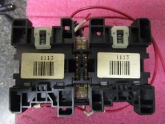 ALLEN-BRADLEY 104-A18ND3 SER. C REV CONTACTOR W/ 100-A18ND3 – USED – FREE SHIP