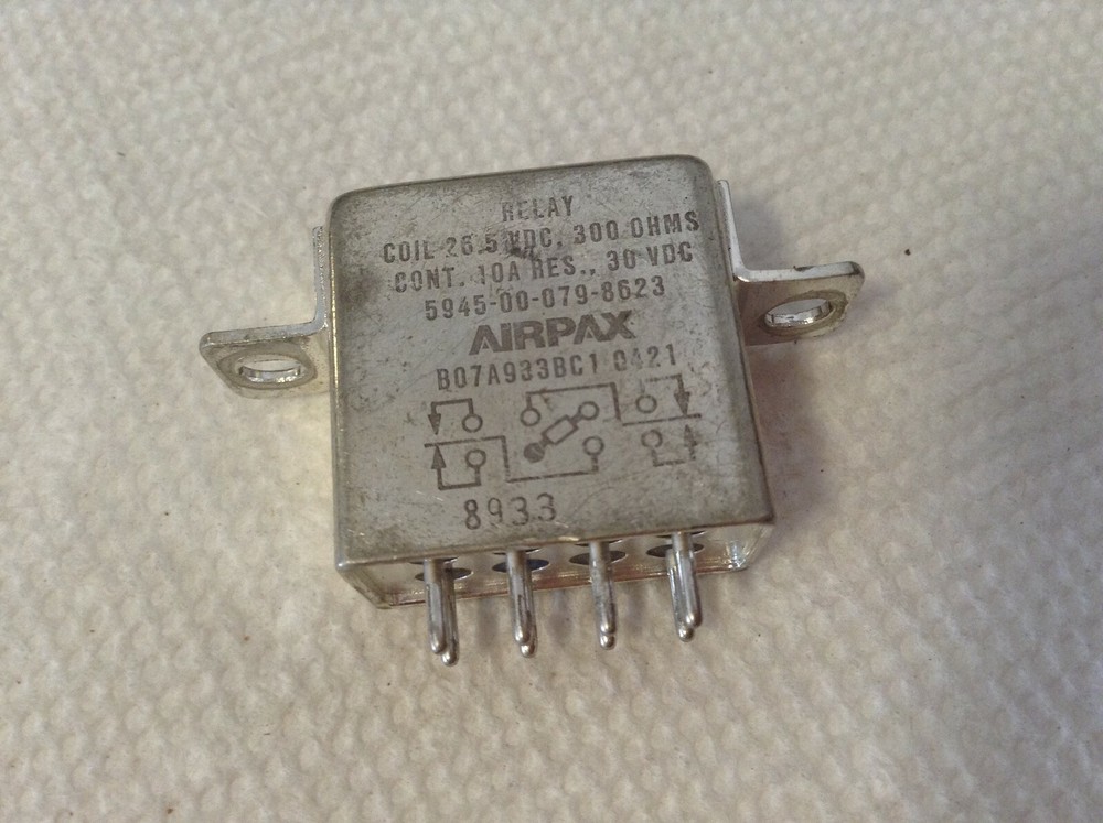 Airpax 5945-00-079-8623 Relay B07A933BC1-0421