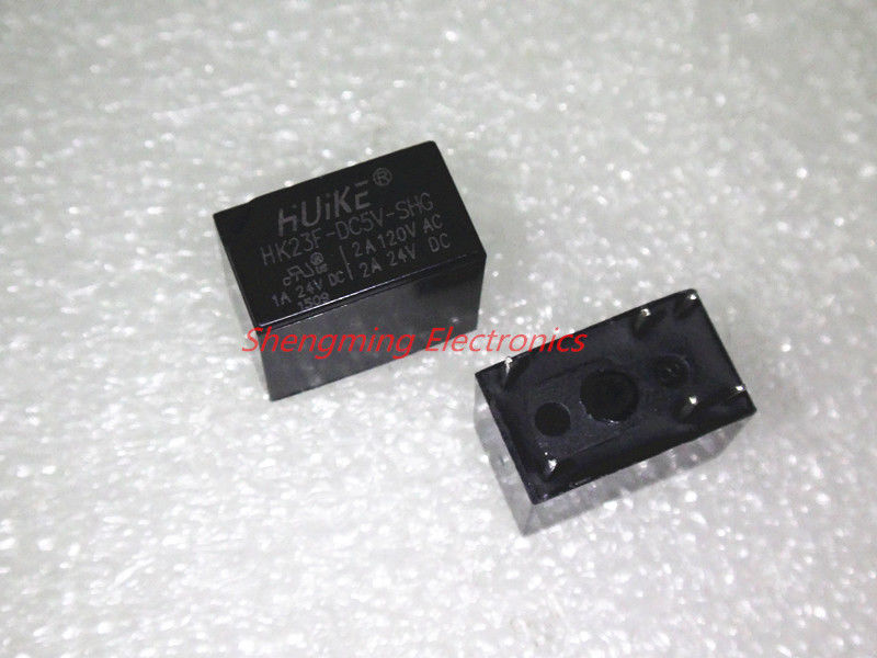 50pcs 6pins 5VDC HK23F-DC5V-SHG 2A 120VAC Relay