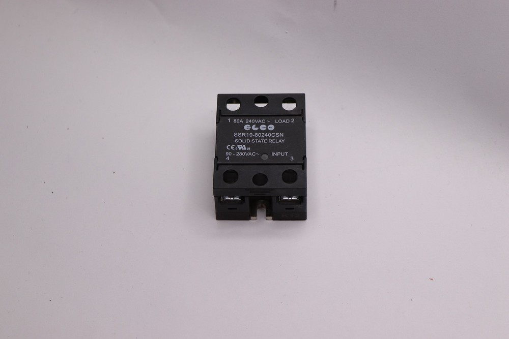 El.Co Solid State Relay Panel Mount 90-280VAC SSR19-80240CSN
