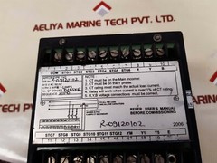 Syntron 1143 Automatic Power Factor Control Relay 415 VAC 50Hz
