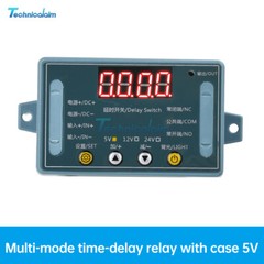 DC 5V 12V 24V 10A Delay Time Relay Module Programmable LED Timer Control Switch