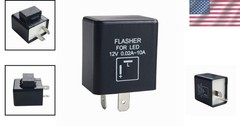 12V 2-Pin CF-12 LED Flasher Relay – Automatic Fix for Fast Turn Signal Flashing