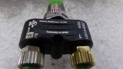 Lof of Murr Elektronik Model: 7000-41201. T-Couplers Qty. 2. Only 1 pictured