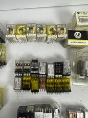 Lot of 65! Various Ice cube & Control Relays – Allen Bradley, IDEC, Etc.