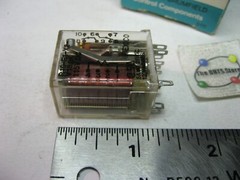 Potter and Brumfield Relay R10-E1-X2-V15.0K 115VDC Coil DPDT 5A – USED QTY 1