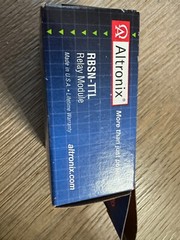 Altronix RBSN-TTL Relay Module 12VDC or 24 VDC operation DPDT Contacts