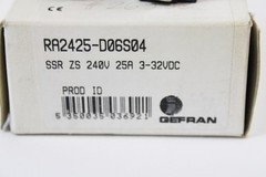 Gefran RA2425-D06S04 Electronic Load Relay -Unused/Original Box-